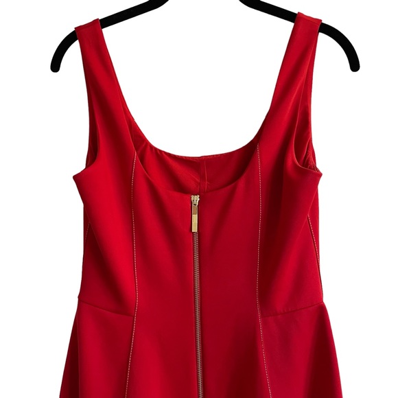 Ted Baker Lohanna Scooped Neck Neoprene Skater Dress, Red, Size 2 (US 6) - Picture 7 of 10